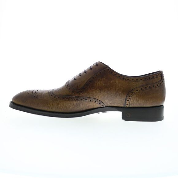 Di Bianco Mens SBP940 Brown Shoes (NWT) - Picture 5 of 7